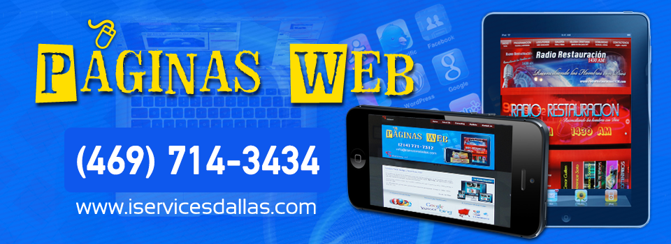 Search Engine Optimization Paginas Web / iServices, LLC